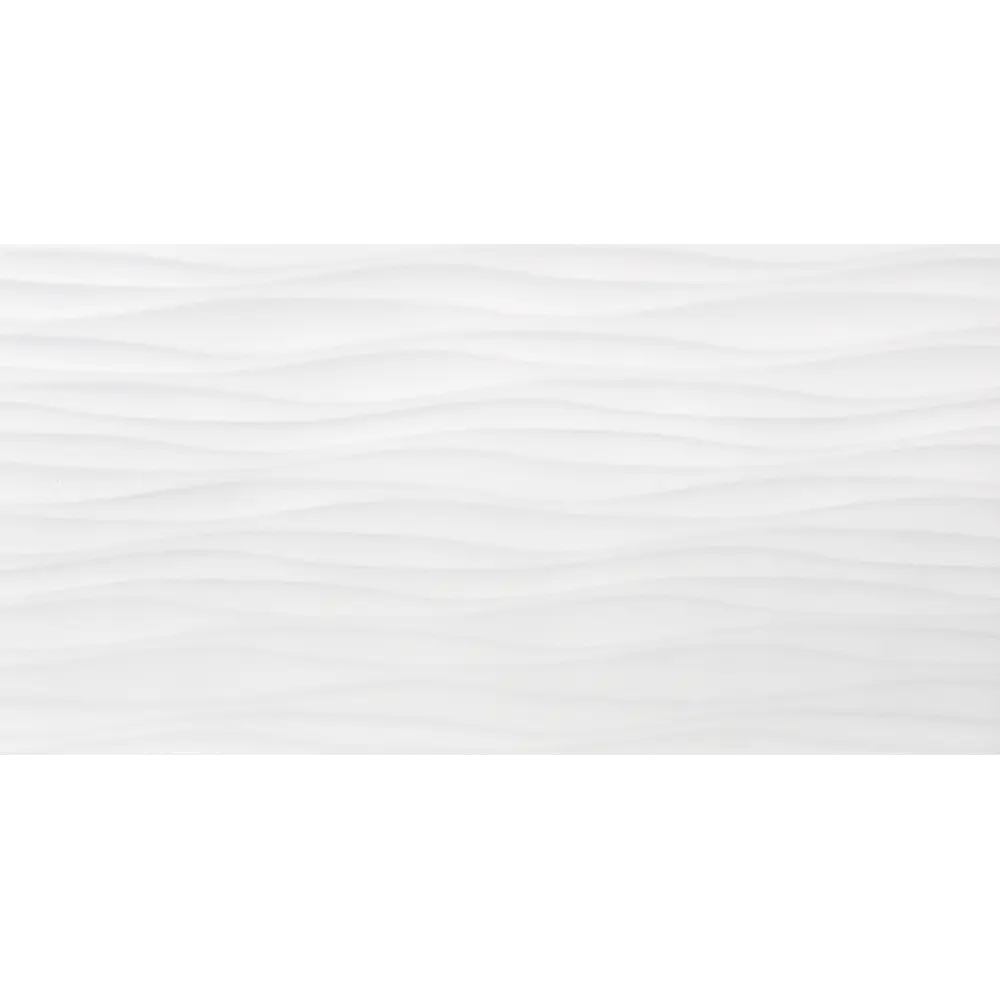 Плитка настенная Kerama Marazzi Фрост 3D 29.5x59.5 см 1.08 м² цвет белый матовый 82508026 STLM-2143110 Белая Плитка - Вид №1