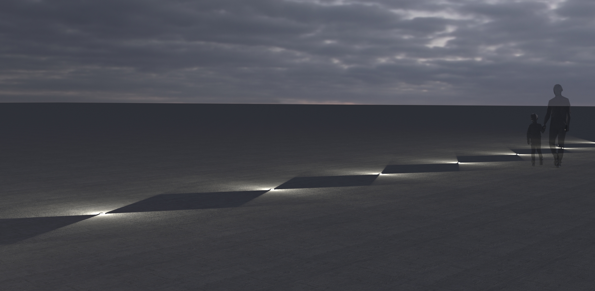 8479012 Настольный встаеваемый светильник Platek MICRO FULL INOX Luce radente  MICRO FULL INOX Roll Over - LED 3000K 2 Openings  - Вид №3