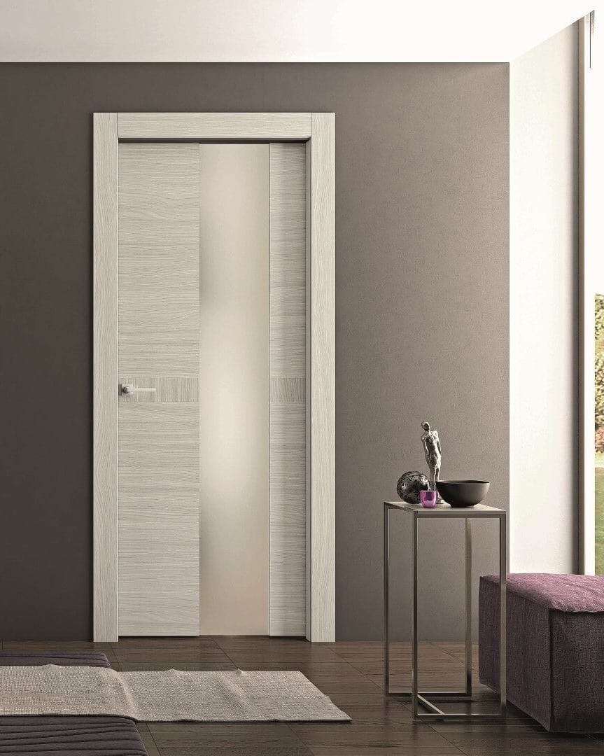 Деревянные и стеклянные распашные двери Pail Serramenti ASIMMETRICO ARCH-00011867 - Вид №3