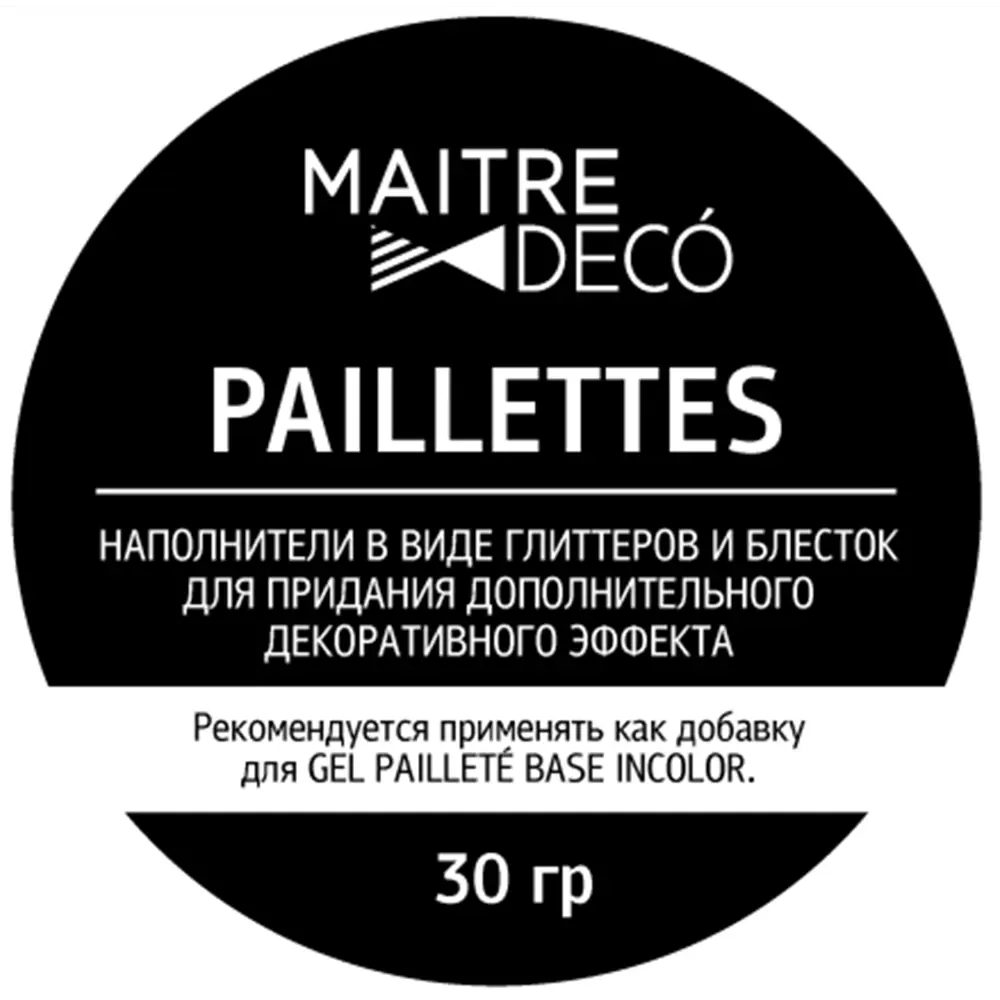 MAITRE DECO Paillettes Or - Золотой глиттер для декоративных покрытий 30 г 82891164 STLM-0037605 - Вид №1