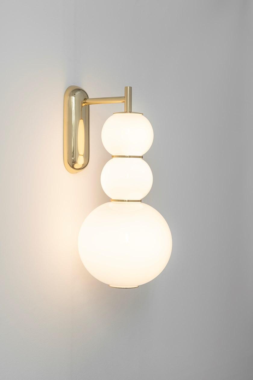 Formagenda Настенный светильник из светодиодного стекла с диммером Pearls sun-id-1461593 - Вид №28