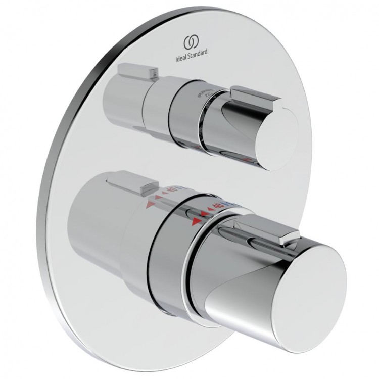 A5813AA Встраиваемый индивидуальный термостатический смеситель для душа Ceratherm Т100 Ideal Standard CERATHERM T100 