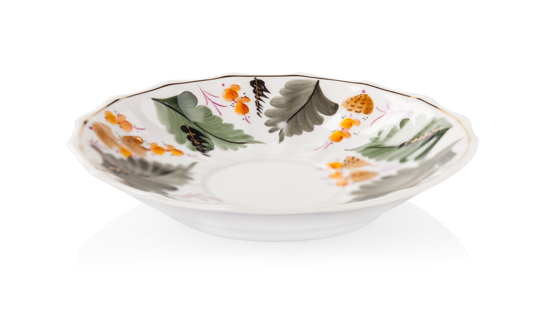 10621460 Промыслы Вербилок Сервиз чайный 6/15 "Горюн-трава" Фарфор  - Вид №7