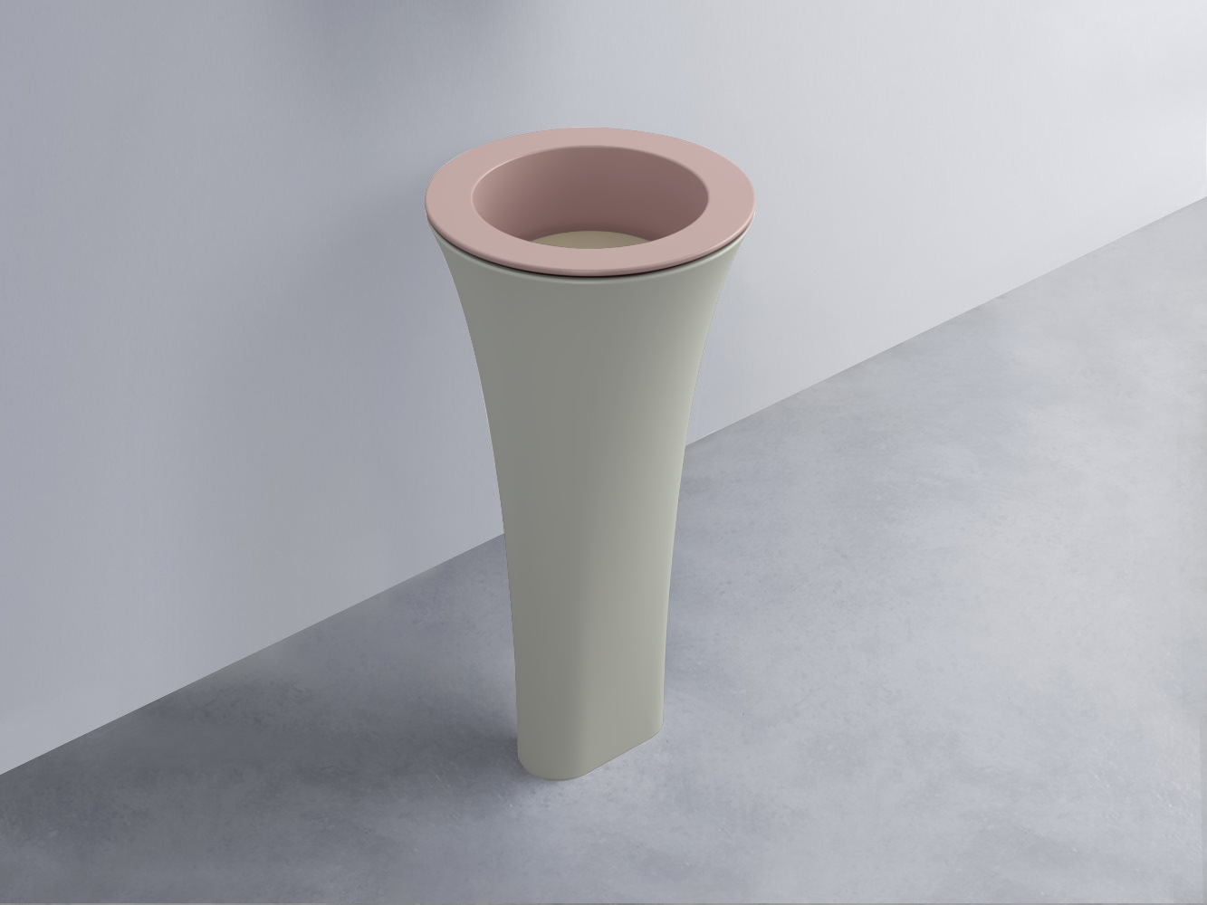 AMLA45-CP+AMPILT-AV+AMCOLT-PM Раковина Amedeo Tondo отдельностоящая cielo Enjoy + Amedeo Ceramica Cielo