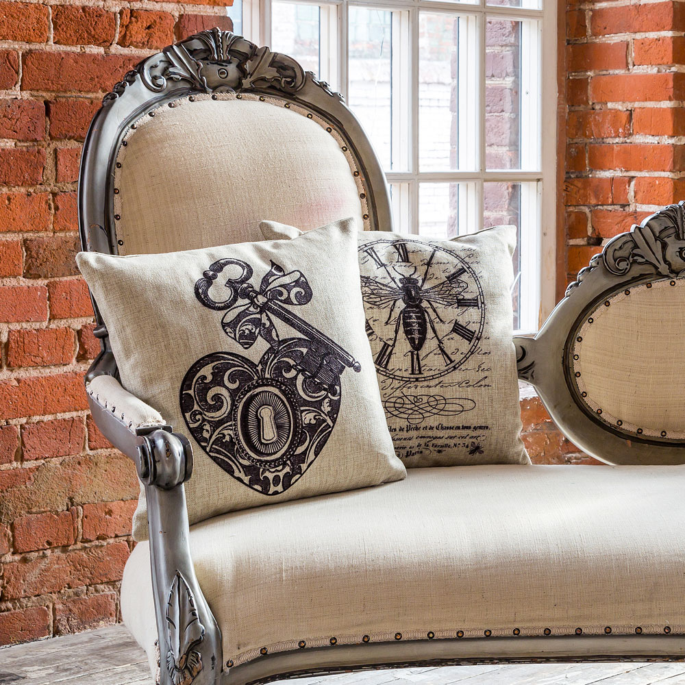 2718847 Интерьерная подушка «Старинная гравюра», версия 7 Object Desire  - Вид №3