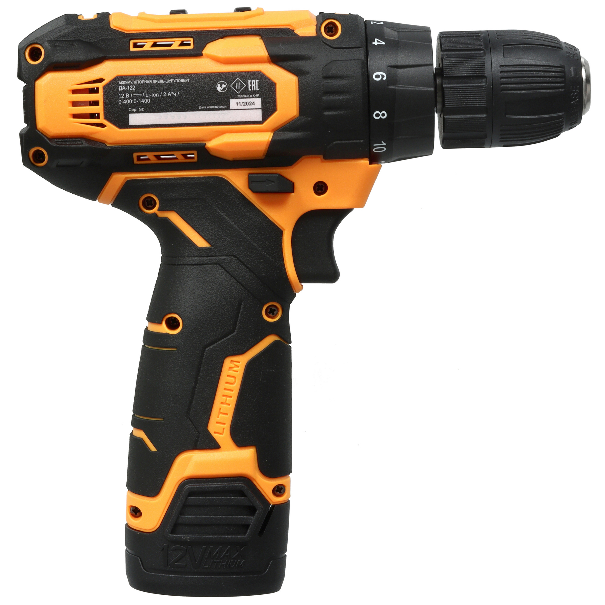 Дрель-шуруповерт Вихрь ДА-122 5628261 STDN-0059187 - Вид №1