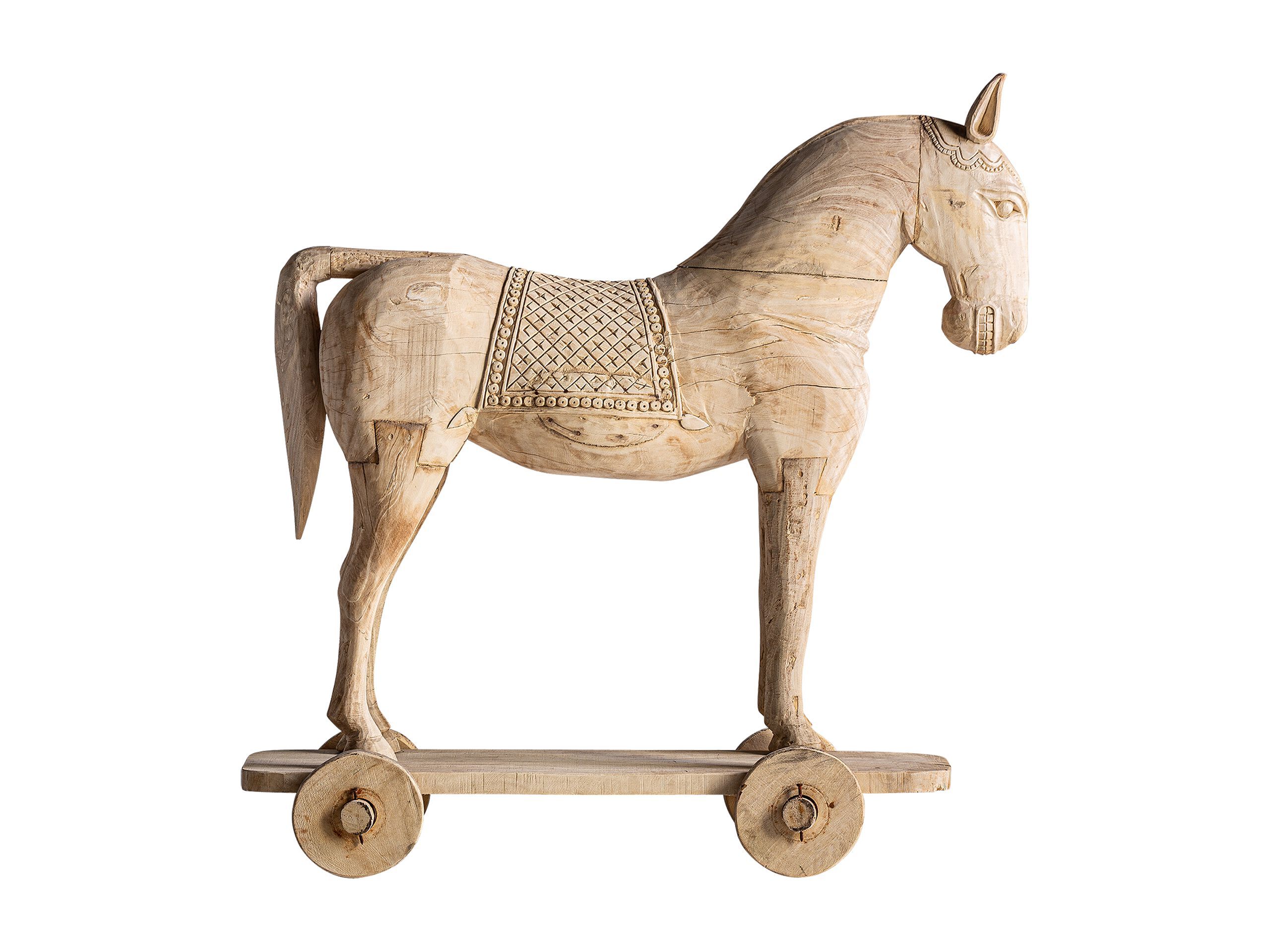 Скульптура из тика Vical Home HORSE ARCH-00092983