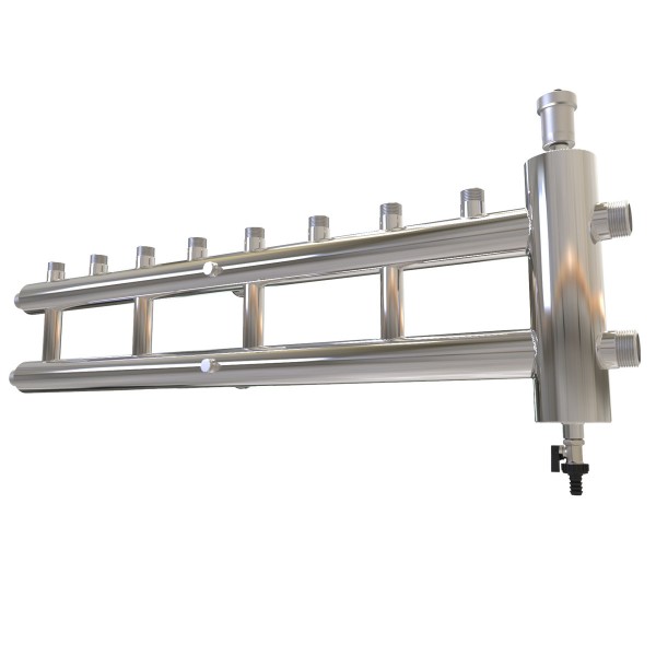 Купить Распределительный коллектор с гидрострелкой 85 кВт, 4+1 контур Прокситерм GSK3241 - Вид №2
