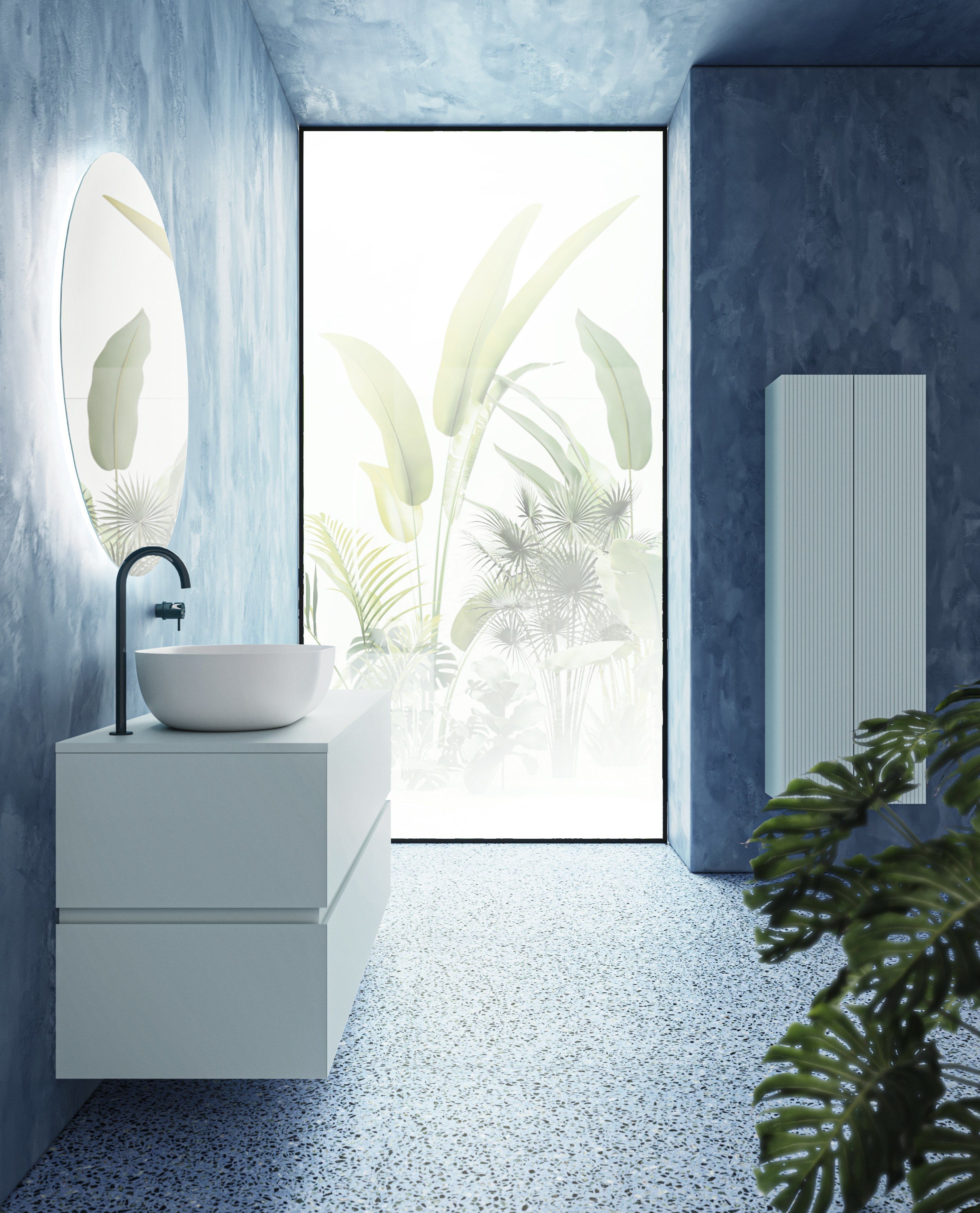 Шкаф для умывальника с выдвижными ящиками Moab DRESSCODE ARCH-00074861 - Вид №7