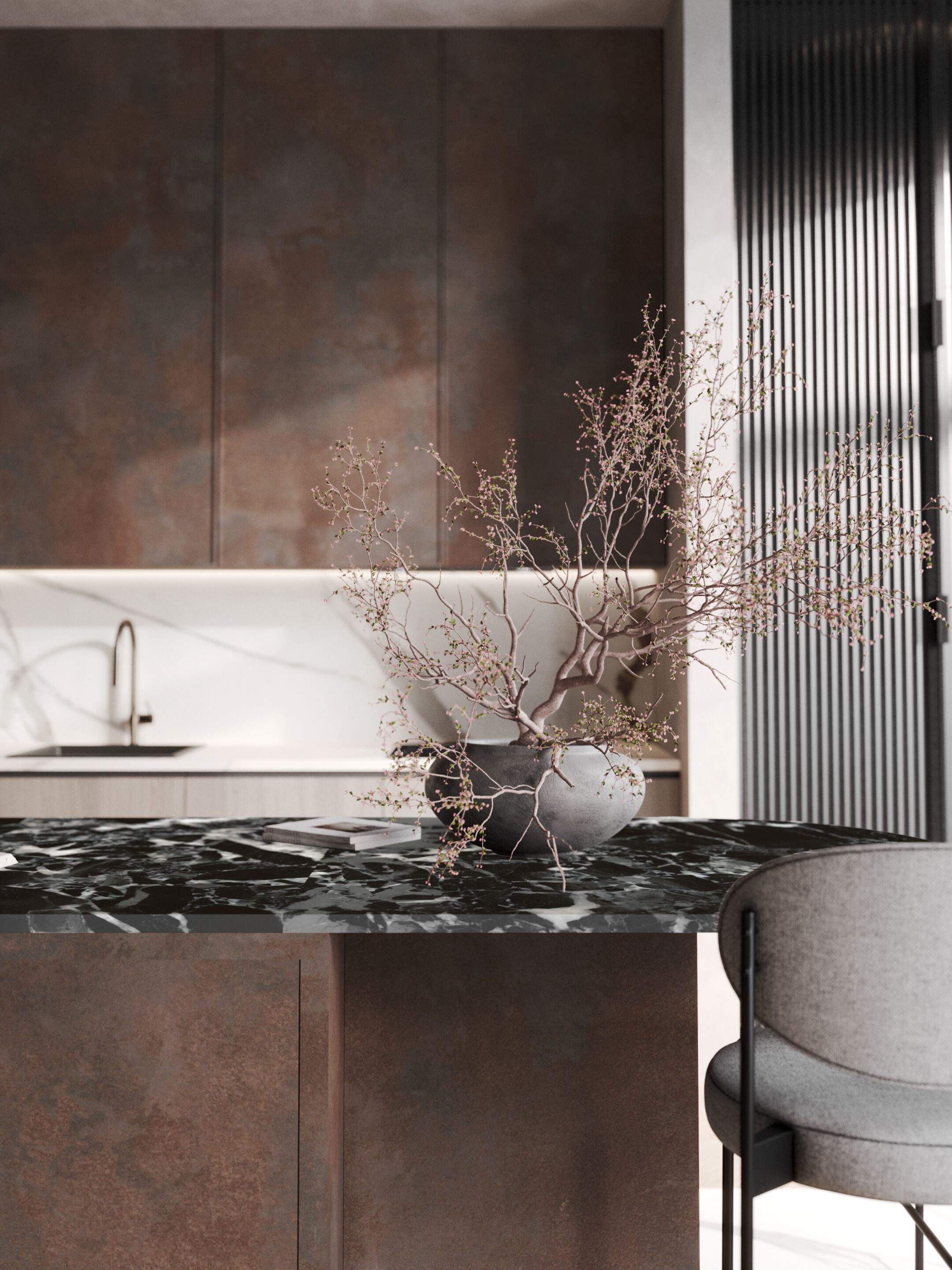 Отделка мебели / столешницы из керамогранита Kaleseramik плиты ARCH-00115915 - Вид №1