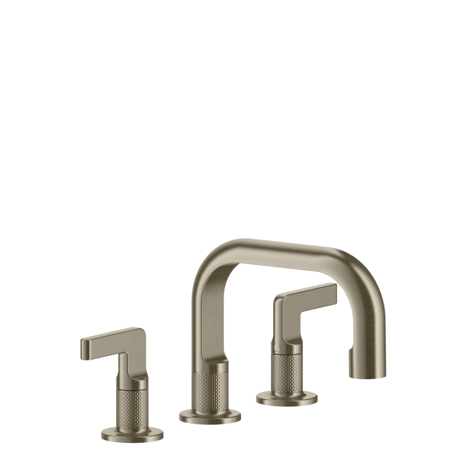 Группа умывальников 58012 149 Gessi Inciso МАТОВЫЙ НИКЕЛЬ FINOX 58012149