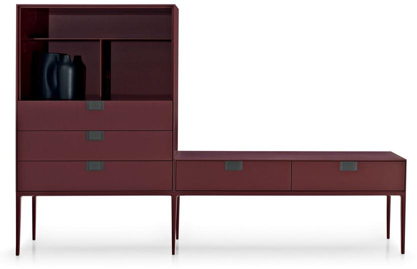 Maxalto Буфет из лакированной древесины с распашными дверцами Alcor sun-id-1351452 - Вид №3