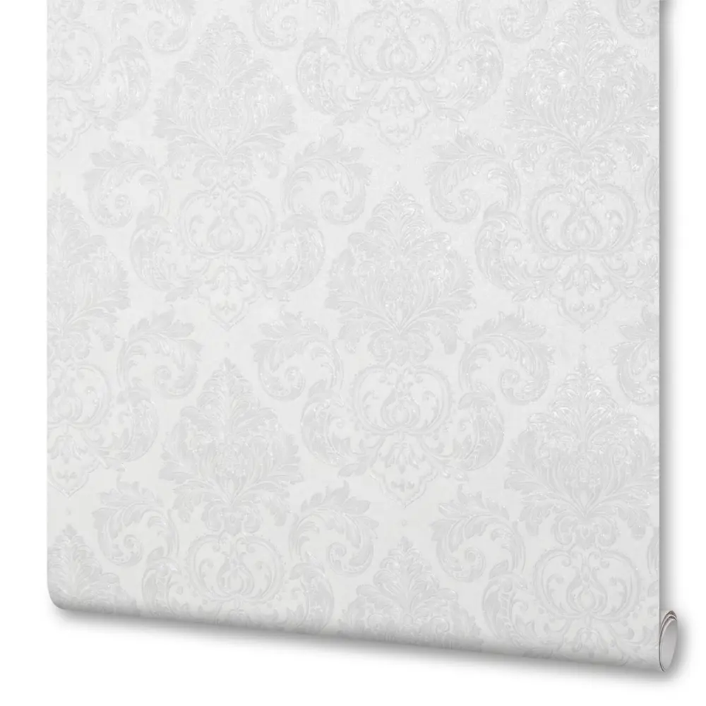 Обои флизелиновые Euro Decor Barocco серые 1.06 м 3700-7 81961307 STLM-2177462