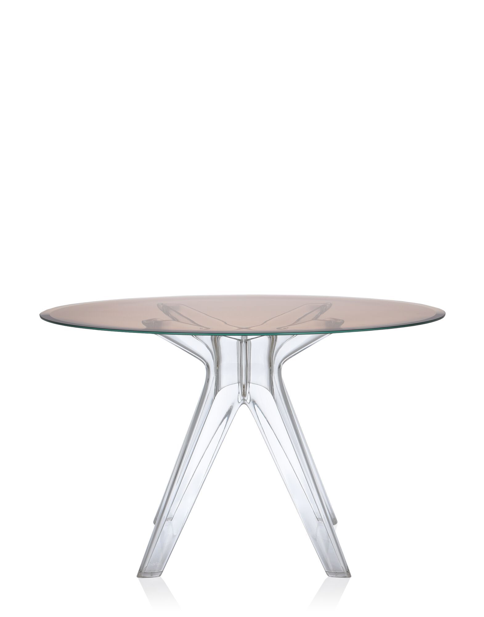 Круглый стол из хрусталя и инженерного пластика Kartell SIR GIO ARCH-00106990 - Вид №11