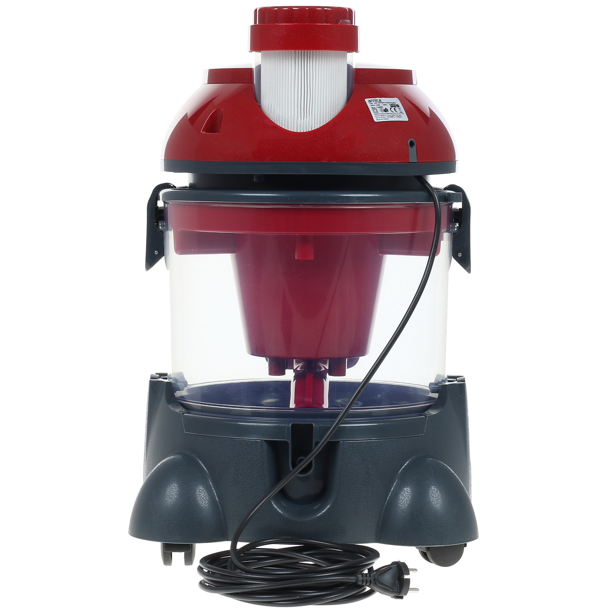1274728 Пылесос Arnica Hydra Rain Plus красный STDN-0017869 - Вид №5