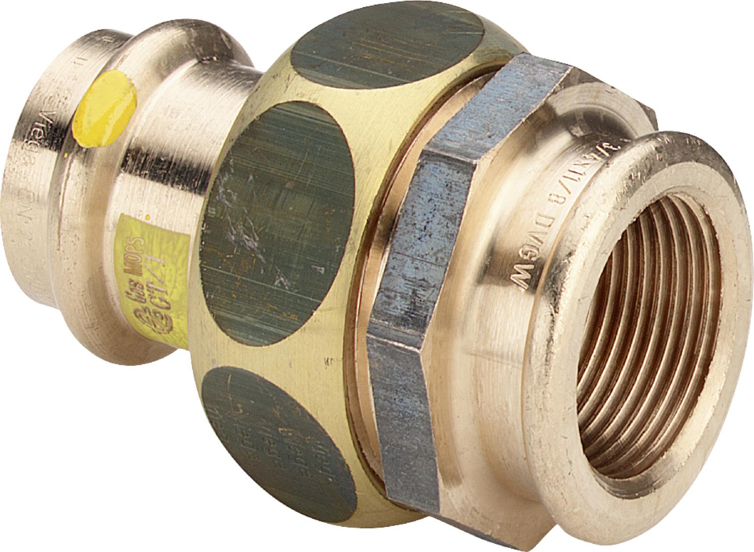 Viega Соединительный элемент резьбовой разъемный Profipress G 2652 (379377) 379 377