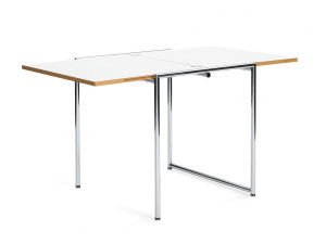 Прямоугольный стол с откидным верхом из HPL