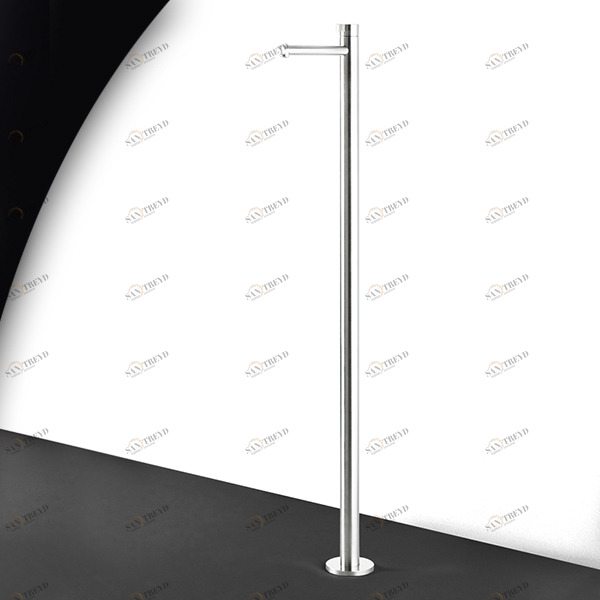 Смеситель для раковины TOOX TXQ7L серебристый глянцевый Radomonte