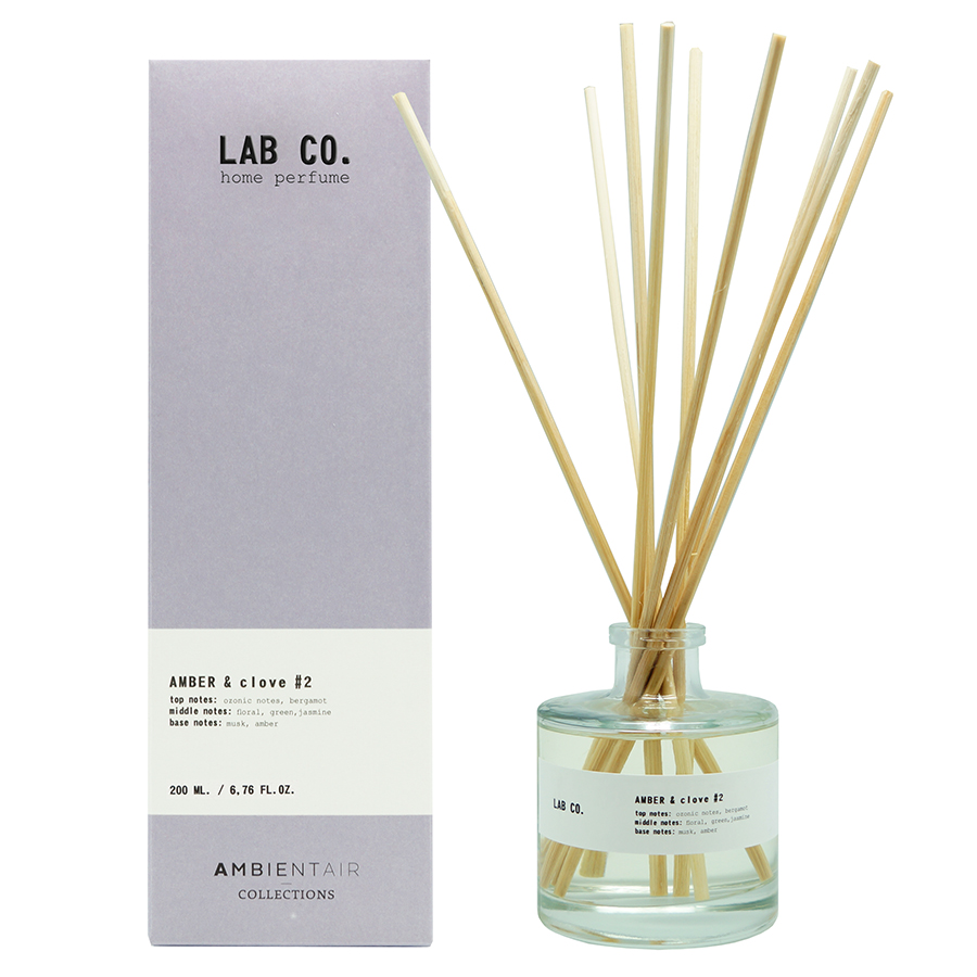 MK200GCLB Диффузор ароматический lab co, Амбра и гвоздика, 200 мл Ambientair  - Вид №2
