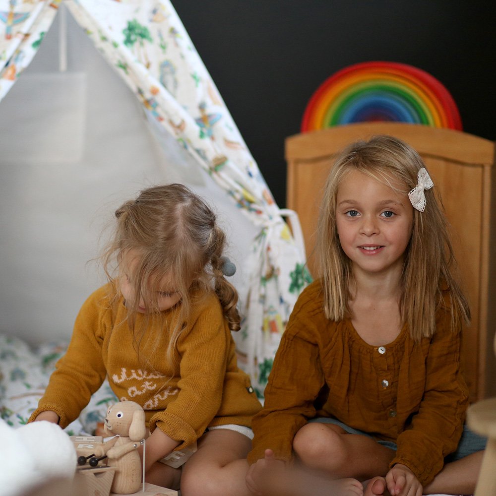 Вигвам Native Party с окном,карманом и флажками VAMVIGVAM NATIVE PARTY 281908 Белый Santreyd  - Вид №3