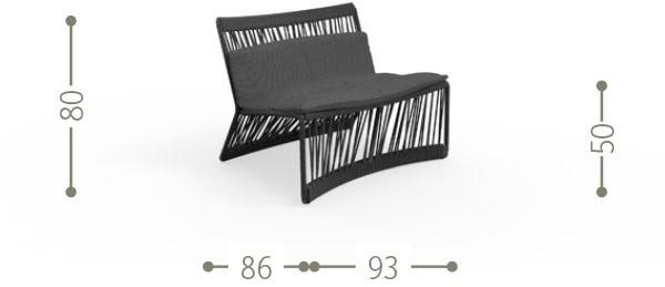 Talenti Садовое кресло из мягкой ткани Cliff sun-id-1429781 - Вид №10