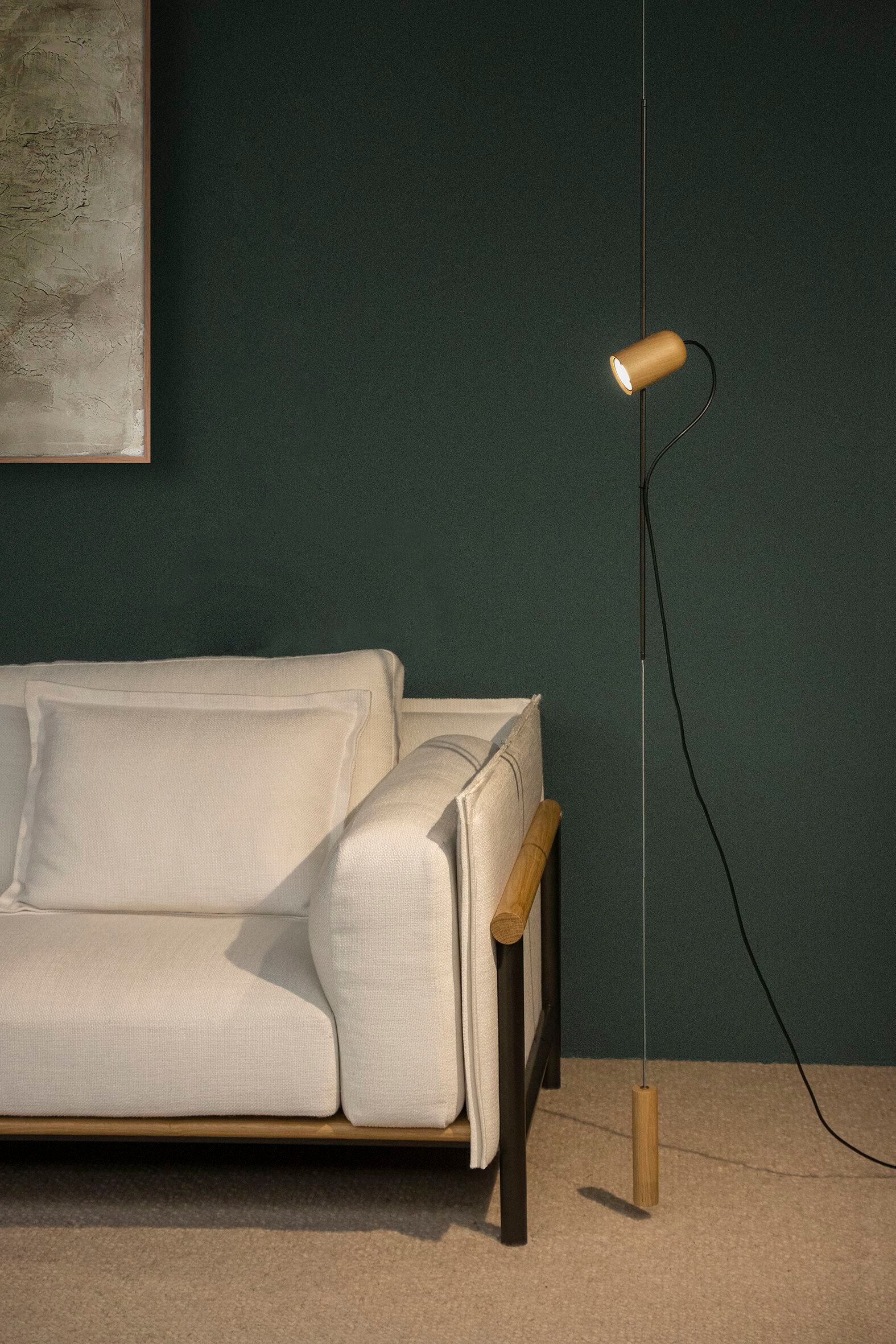 Дубовый светодиодный подвесной светильник с регулируемой яркостью NOMON Onfa ARCH-00034040 - Вид №1