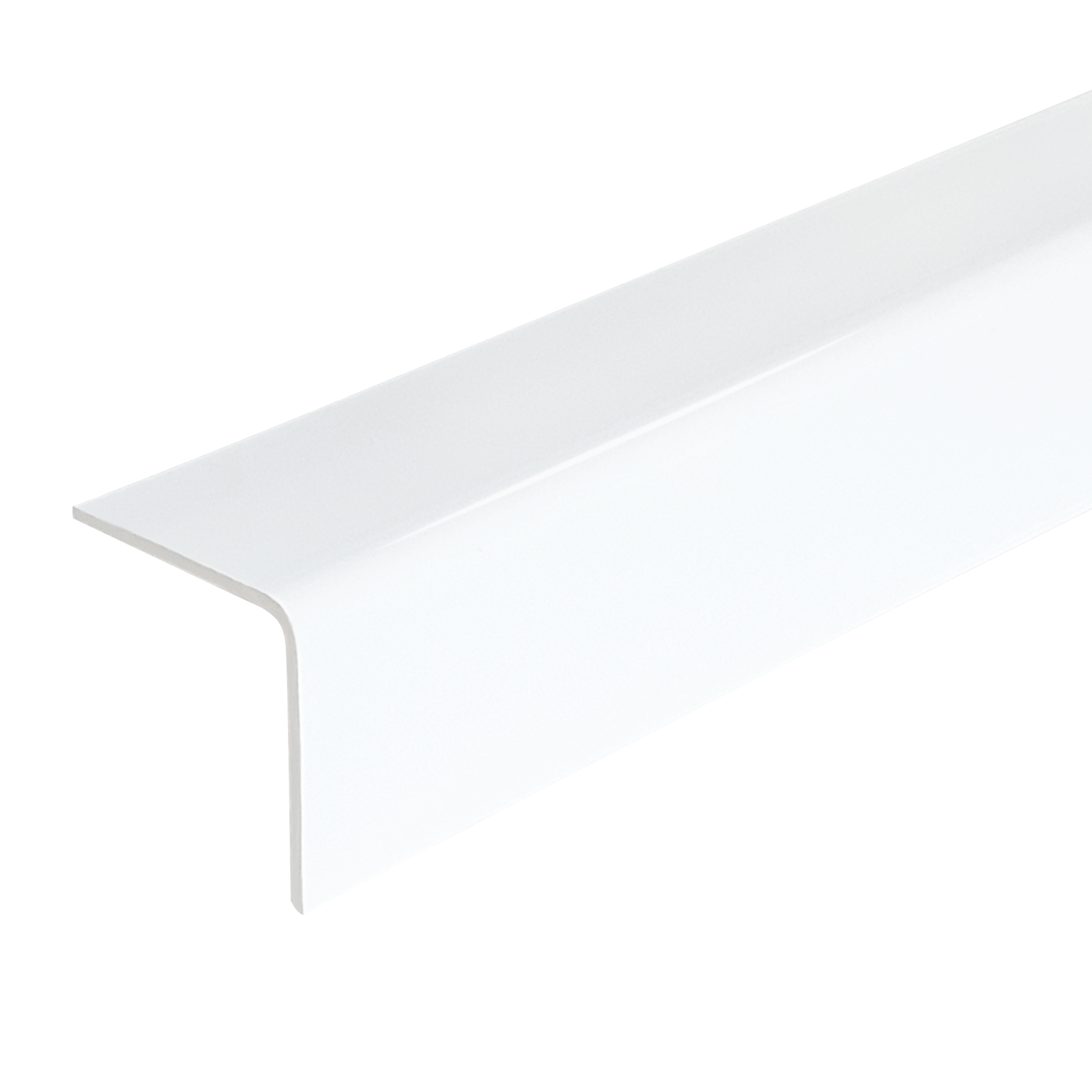 82638727 Уголок ПВХ наружный 20x20x2700 мм керамика белый STLM-0032575 Santreyd 