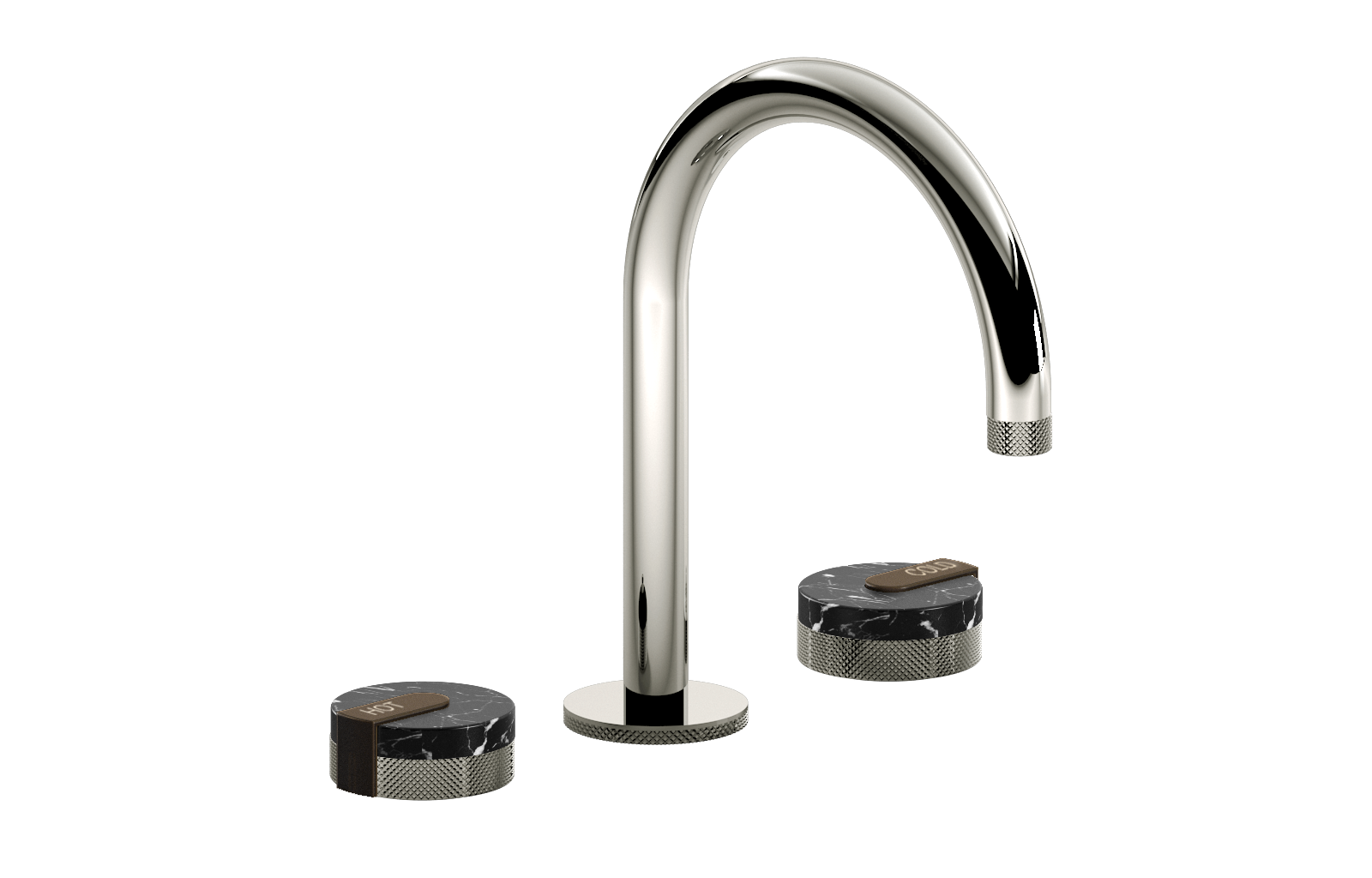 E-11512-R2MB-L1OB-PC Смеситель для умывальника на 3 отвертия GRAFF MOD+