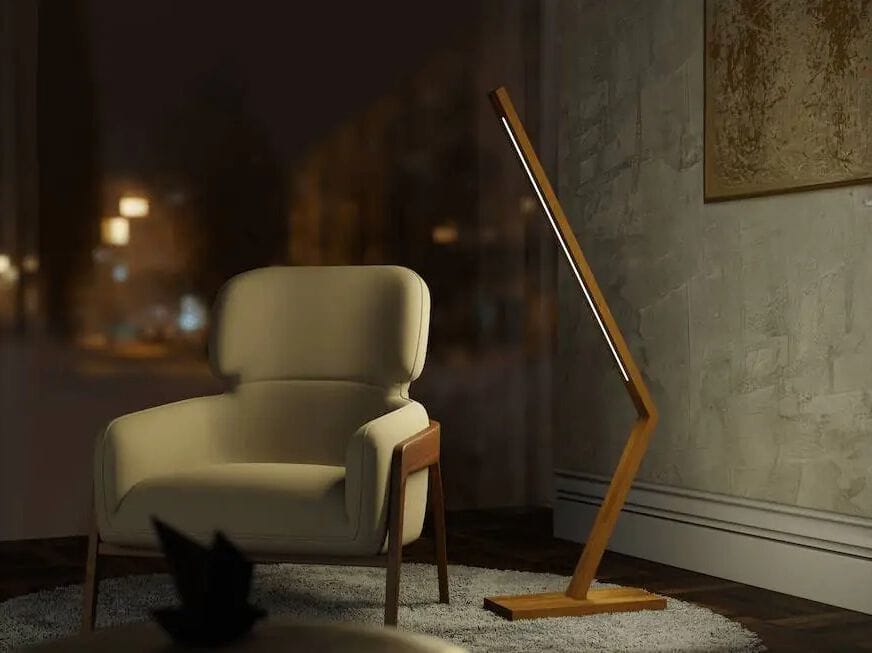 Деревянный торшер Radis BOW ARCH-00122590 - Вид №2