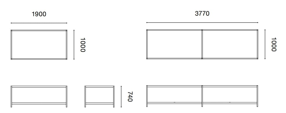 Рабочий стол Established&Sons сетка ARCH-00103915 - Вид №3