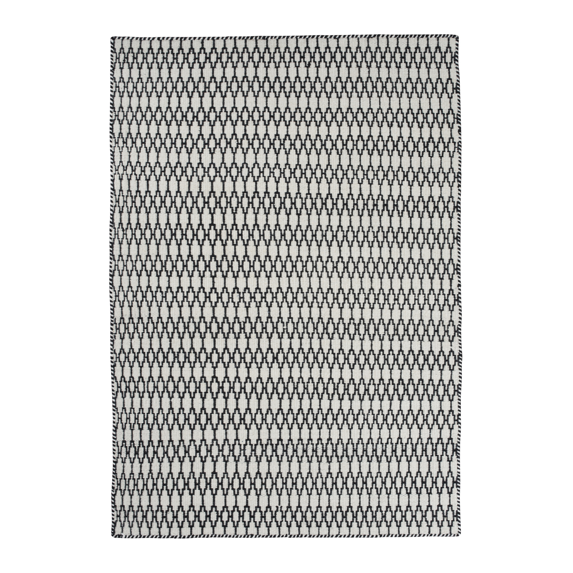 2000983242839 Ковер wh/black 140/200 LINIE DESIGN Elliot