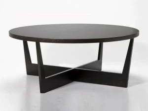 Duvivier Canapés Круглый журнальный столик из дуба