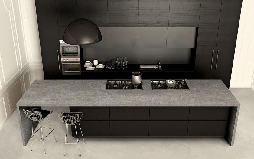 Arklam Кухонная столешница из спеченной керамики с эффектом камня 20 mm sun-id-1355956 - Вид №4