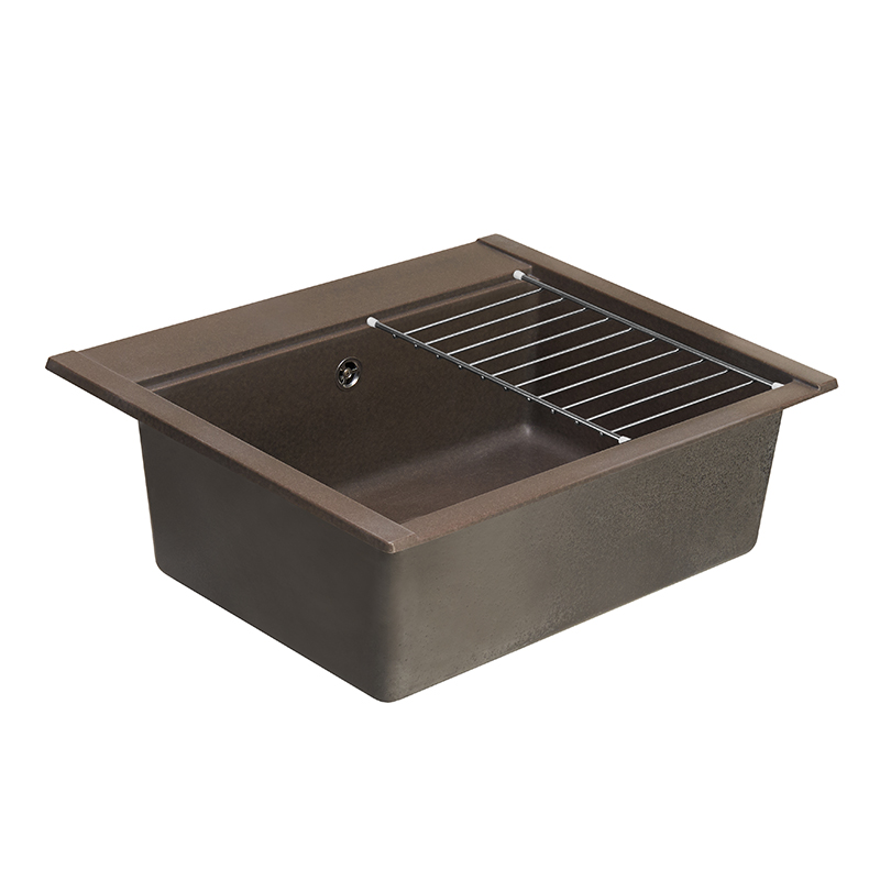 1A715232LD280 Мойка кухонная прямоугольная AQUATON ДЕЛИЯ - Вид №3