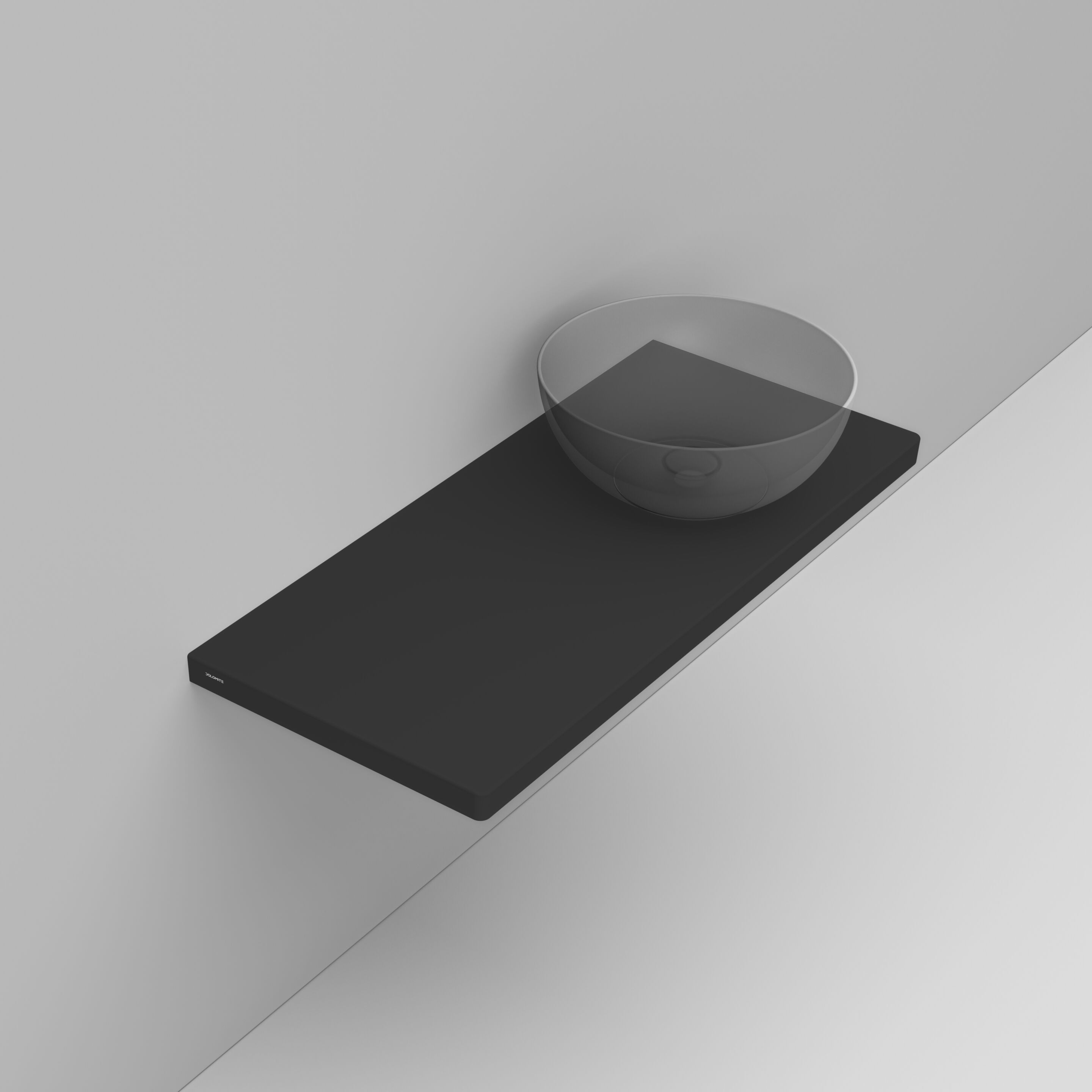 Керамическая столешница с одной раковиной Ceramica Dolomite FLAT ARCH-00032542 - Вид №1