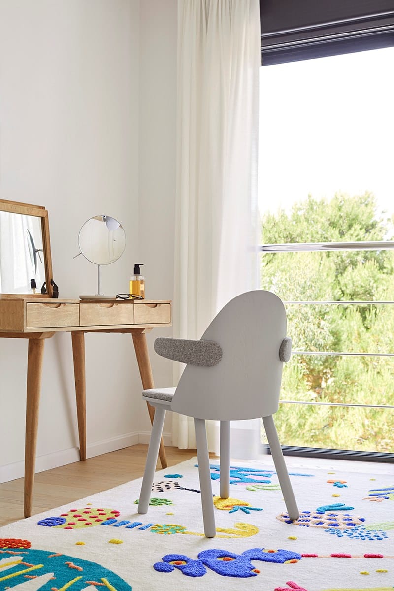 Деревянный стул с подлокотниками и встроенной подушкой TEULAT Uma ARCH-00123124 - Вид №12