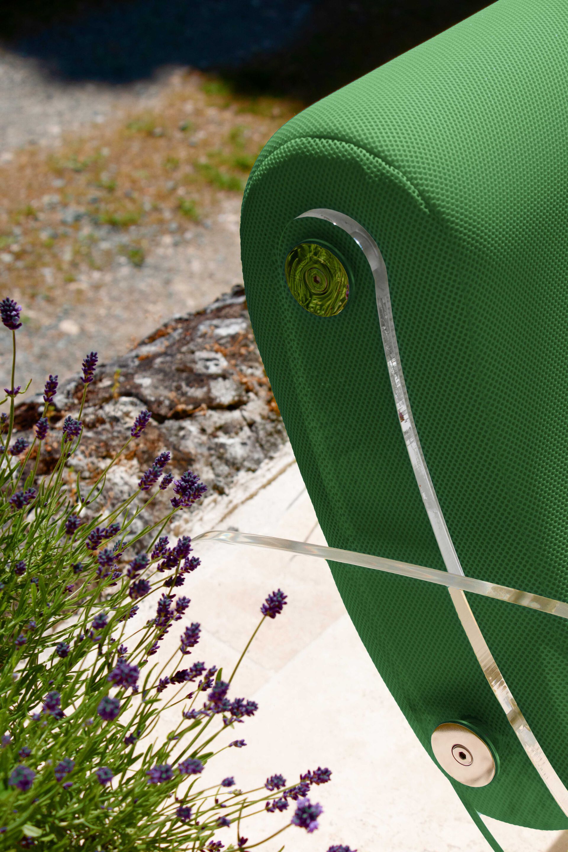 Кресло из ПММА и ткани с подлокотниками KUUMO MW03 ARCH-00148060 - Вид №6