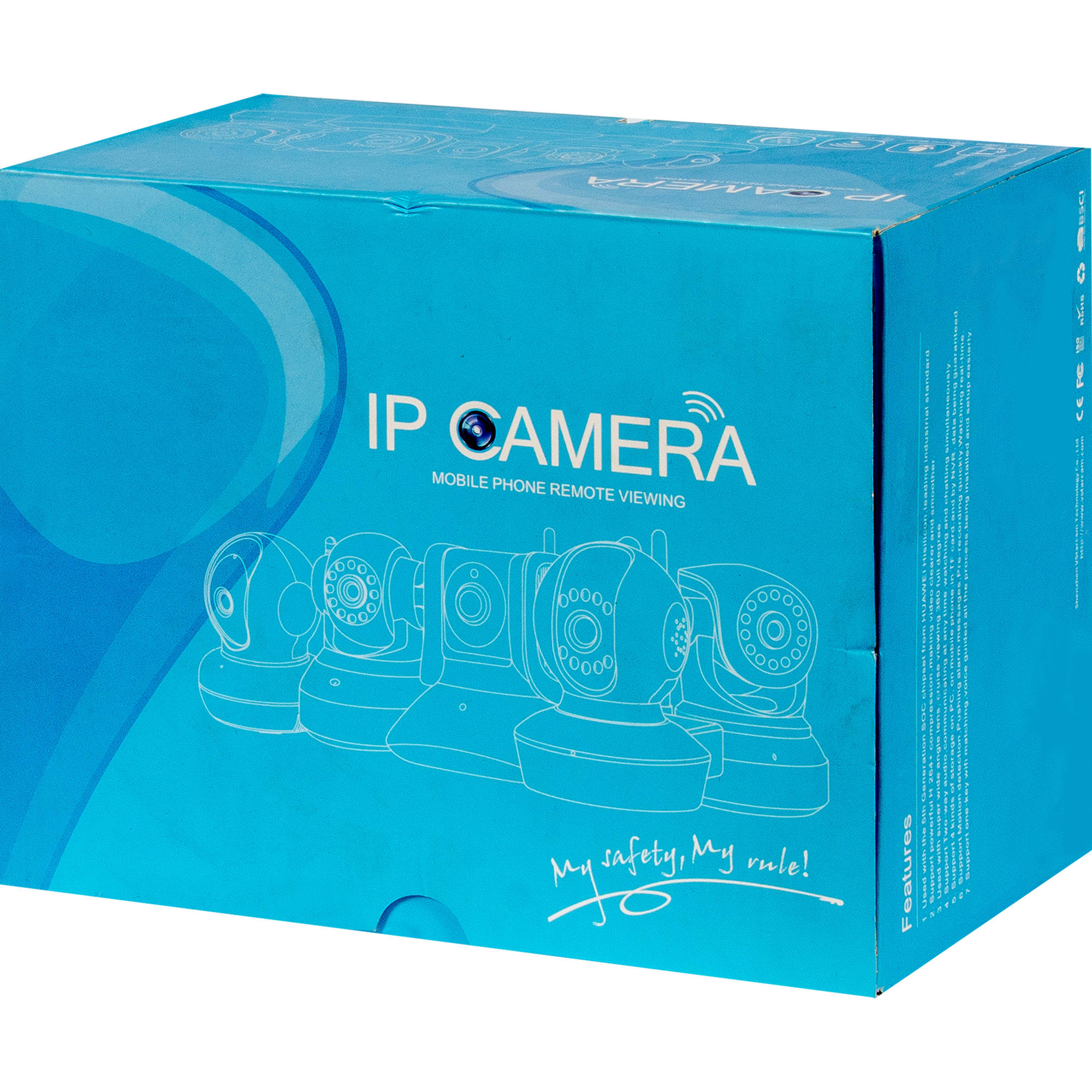 82142250 Камера видеонаблюдения внутреняя Vstarcam C7824WIP поворотная с WiFi Santreyd  - Вид №4