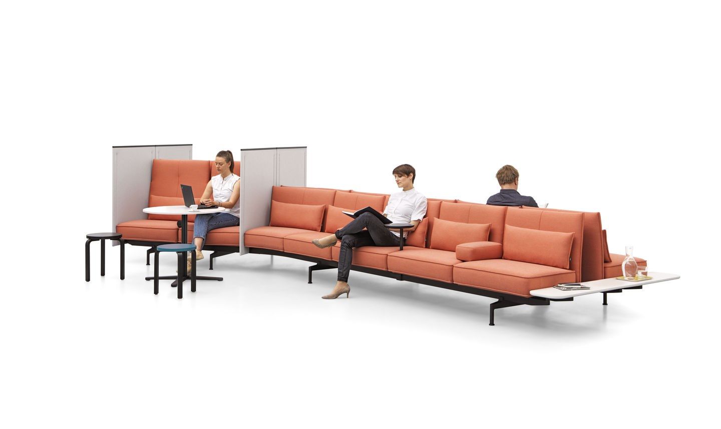 Секционный диван VITRA мягкая работа ARCH-00079650 - Вид №3