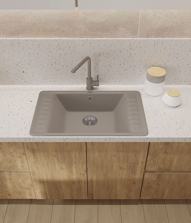 Кухонная мойка Кварц QUARZ S515 GranFest 71-S515 - Вид №4