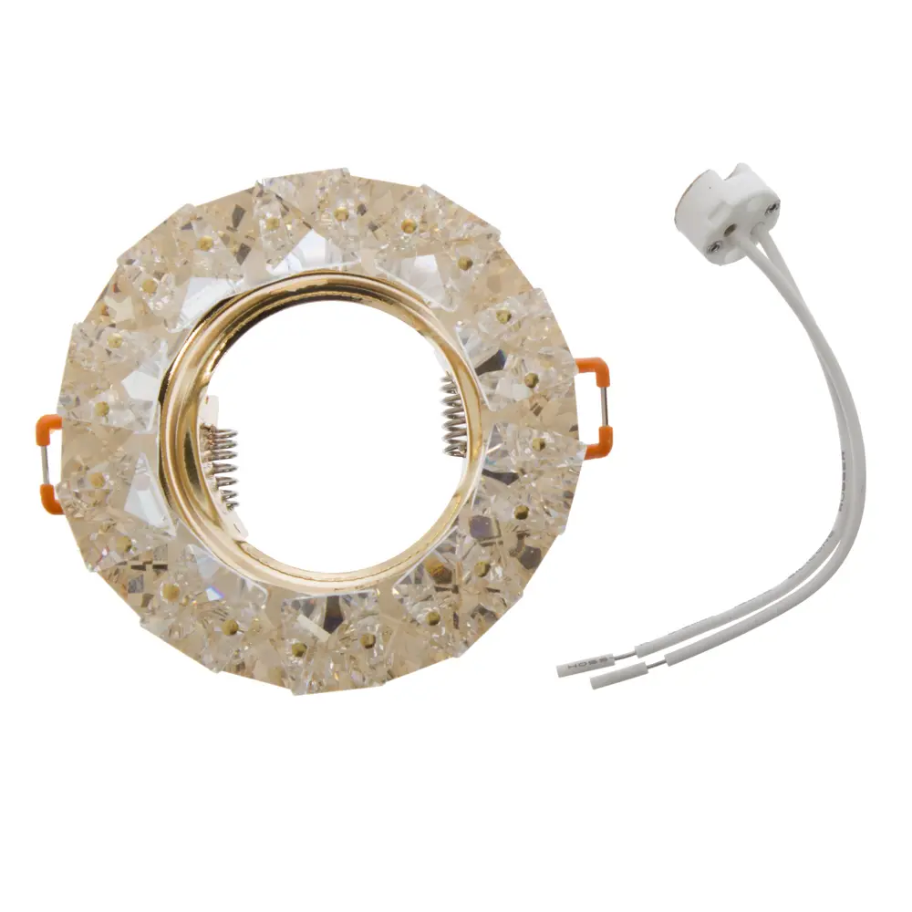 Спот встраиваемый Mine, GU5.3, 35 Вт, цвет золото/белый LUMIN ARTE STLM-2201631 - Вид №1