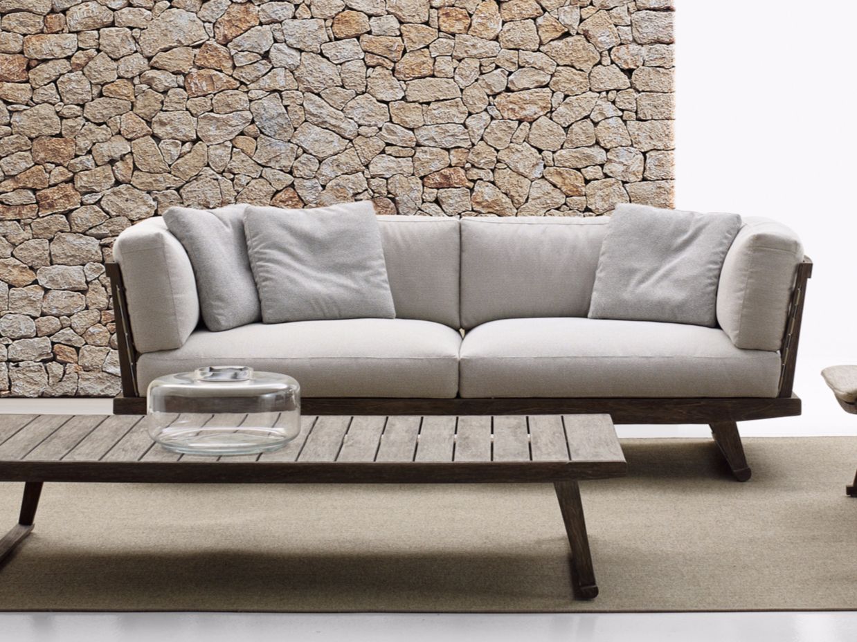 3-местный тканевый садовый диван B&B Italia Outdoor Чт ARCH-00110738 - Вид №2