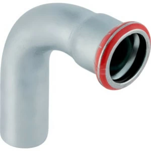 GEBERIT 20709 Отвод Geberit Mapress из углеродистой стали, с гладким концевиком