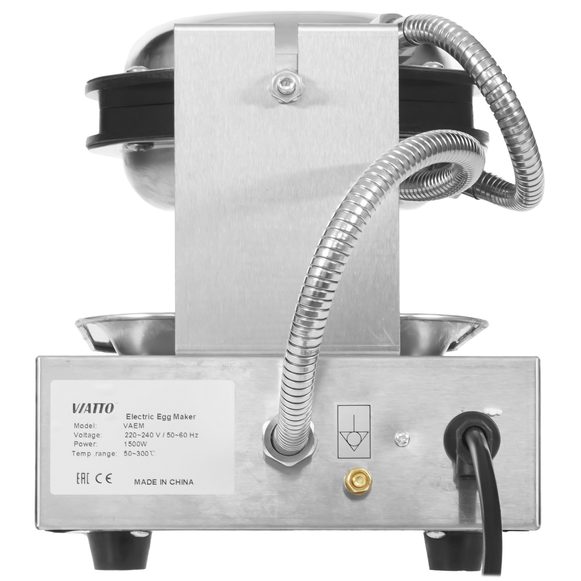 9926579 Вафельница Viatto VAEM серебристый STDN-0044244 - Вид №5