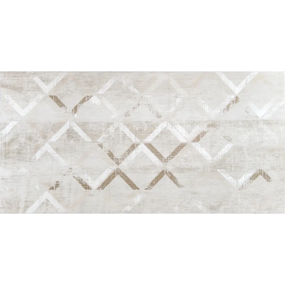 Декор LB Ceramics Сноувинд 60×30 см - керамогранит с геометрическим узором 85604801 STLM-0948764 - Вид №1
