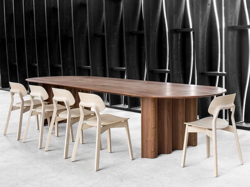 ZEITRAUM Овальный стол из массива дерева sun-id-1376498 - Вид №3