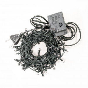 82839215 Электрогирлянда комнатная «Нить» 10 м 100 LED розовый 8 режимов