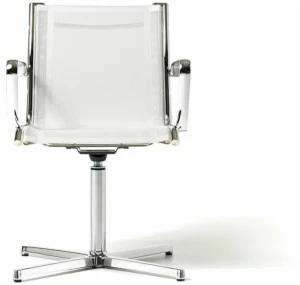 Diemme Сетчатое офисное кресло с 4-мя спицами и подлокотниками Auckland