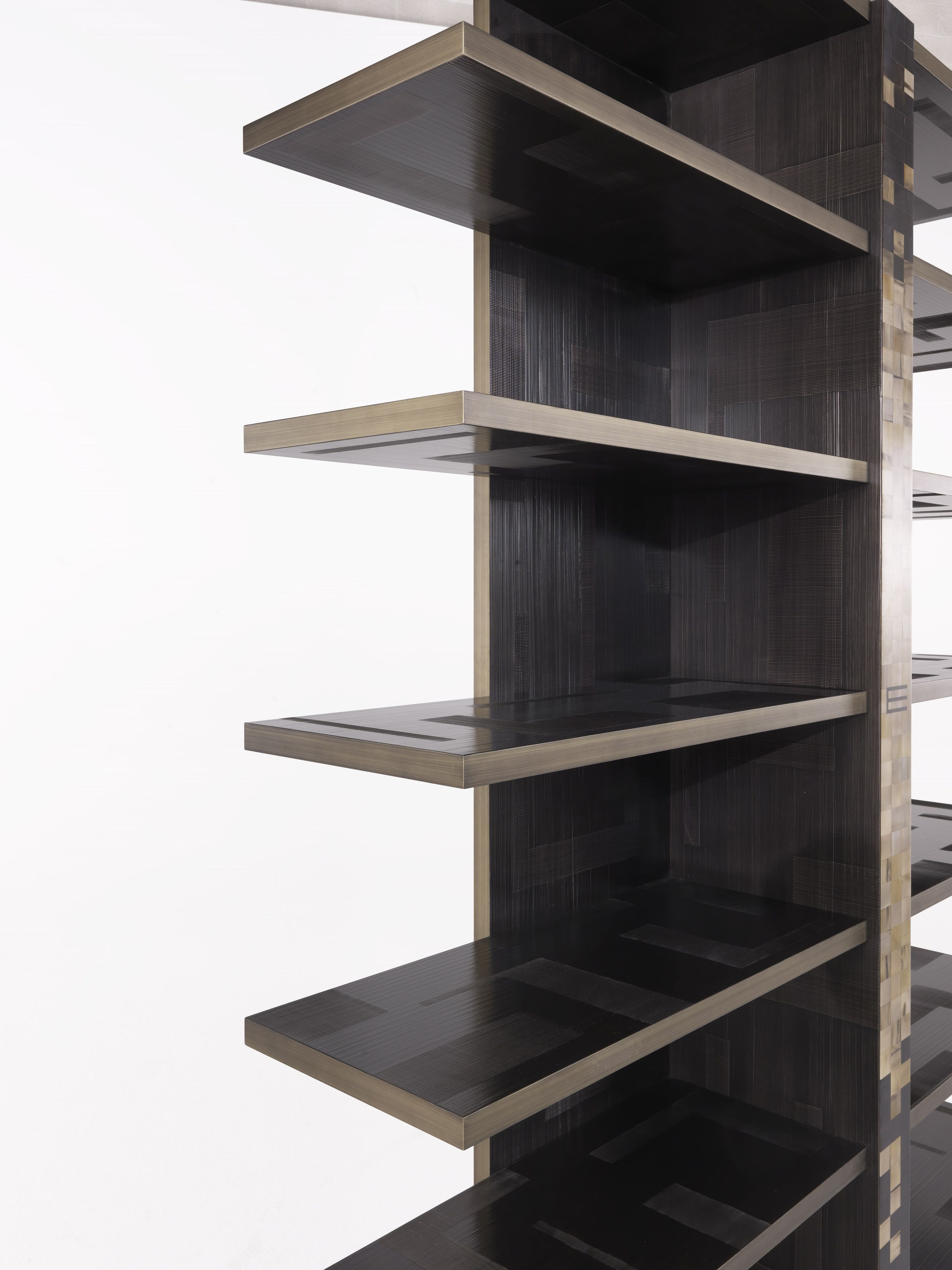 Деревянный отдельно стоящий книжный шкаф ETRO Home Interiors Алеппо ARCH-00134552 - Вид №5