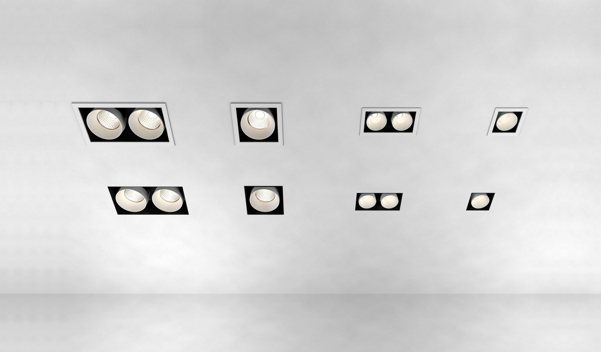 Квадратный светодиодный светильник ONOK Lighting Ринго ARCH-00030137 - Вид №1